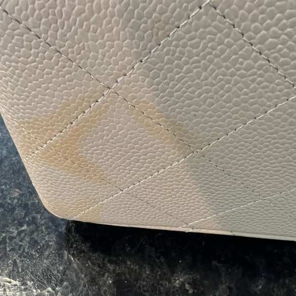 ✔️AUTHENTIC CHANEL✔️Caviar Quilted Jumbo Double Flap Beige PRISTINE CONDITION💯 - Picture 15 of 16